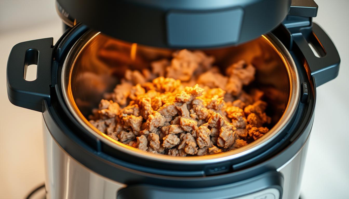 Ground Beef in an Instant Pot