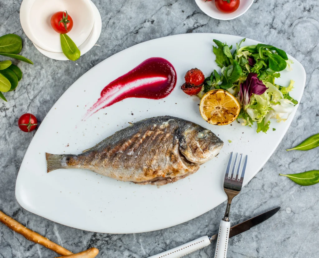 baked fish