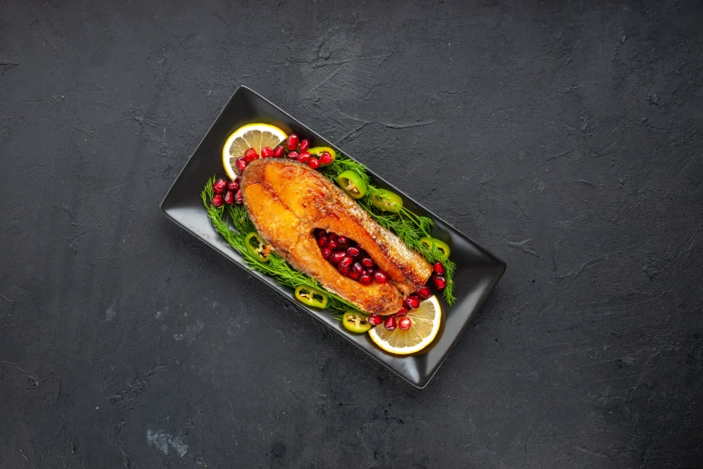 healthy baked fish