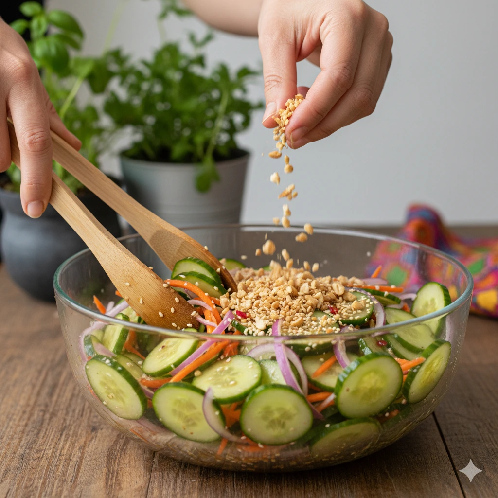 Thai cucumber salad recipe