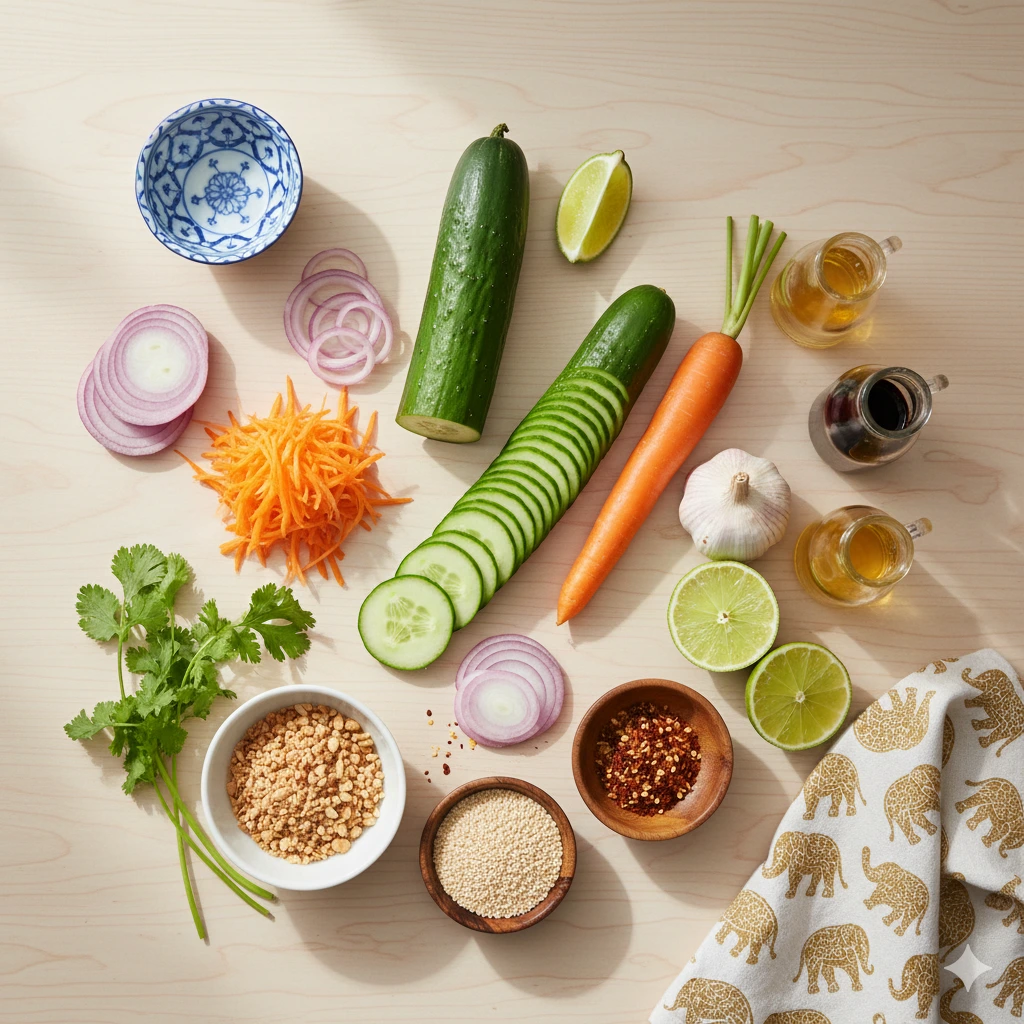 Thai cucumber salad recipe